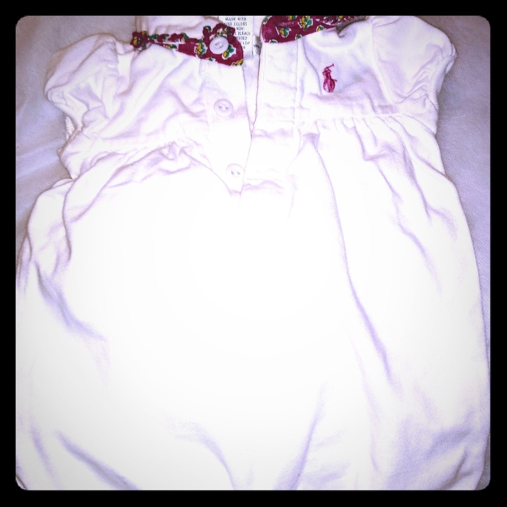 Infant girl Ralph Lauren romper